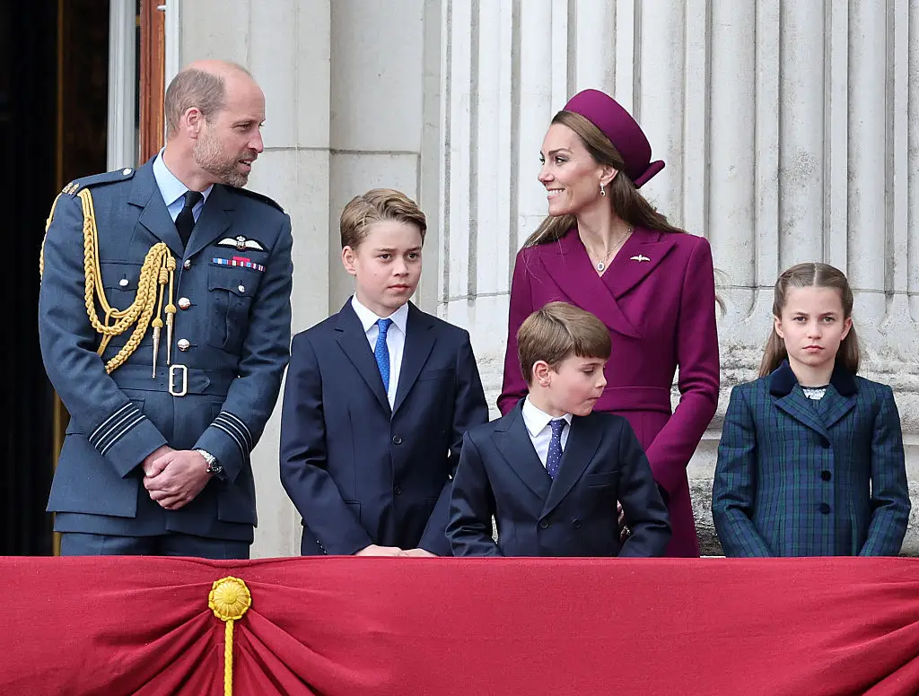 The whole royal family were in attendance at today's VE Day celebrations (Chris Jackson/Getty Images)