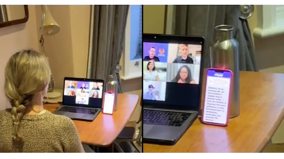 Woman praised for 'genius' AI hack to help her in job interview