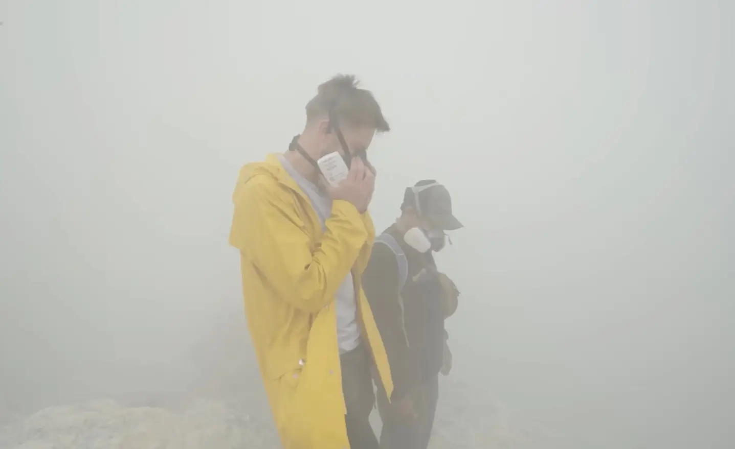 He explained the toxic gas clouds can take decades off of peoples life (YouTube/DaraTah)