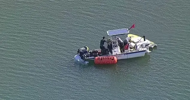 A body was then retrieved from the Marine Creek Reservoir (WFAA)