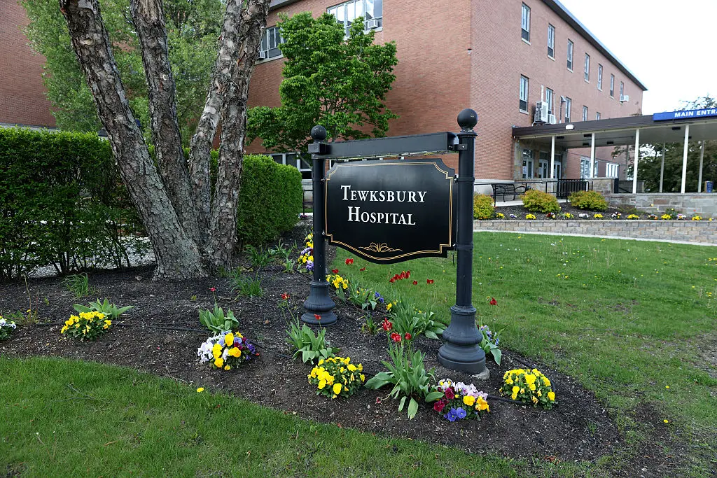 Lindsay Clancy has lived in Tewksbury Hospital for over three years (Jonathan Wiggs/The Boston Globe via Getty Images)