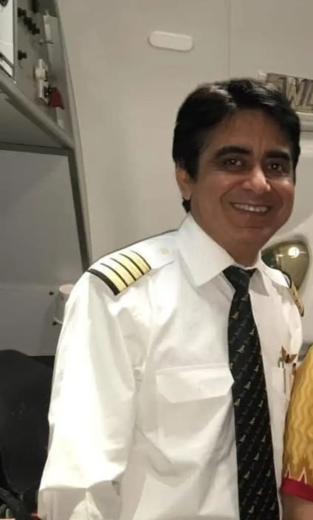 Sumeet Sabharwal was the Captain of the plane (Handout)