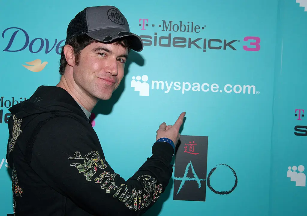 Former MySpace president Tom Anderson once received a DM from Mac Miller (Michael Loccisano/FilmMagic)