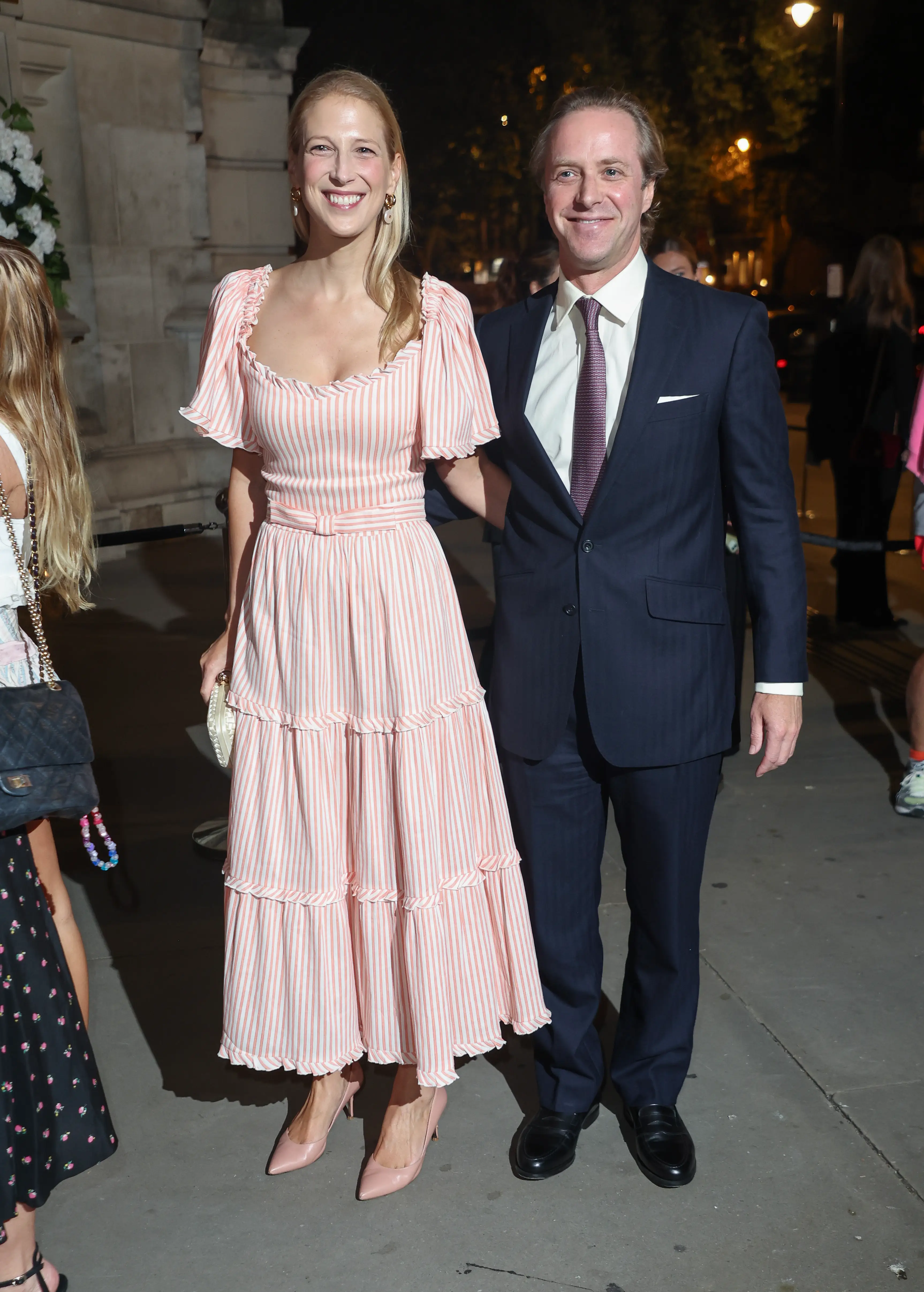 Thomas Kingston and his wife Lady Gabriella pictured in September 2023.