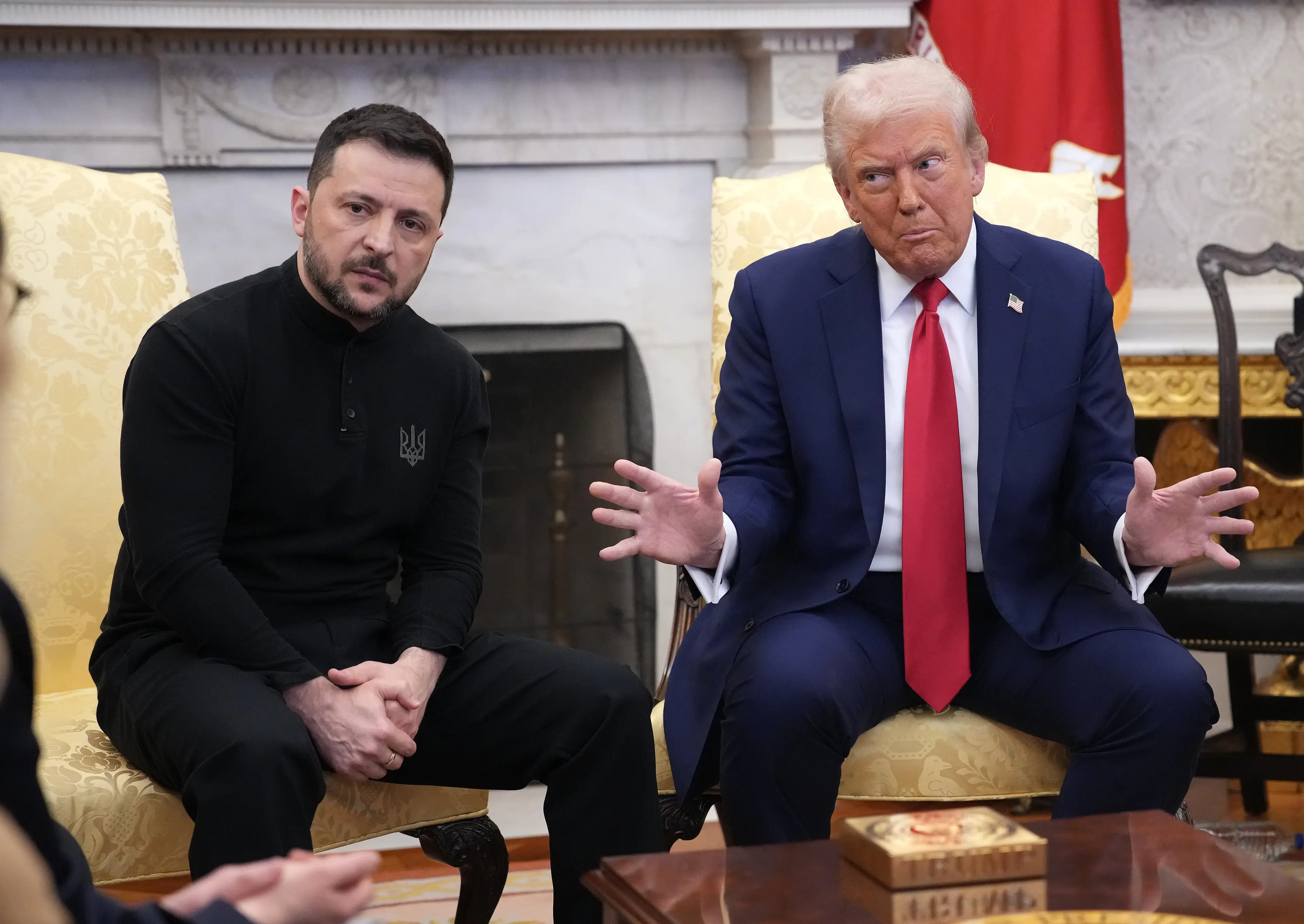 Donald Trump accused Volodymyr Zelenskyy of dragging out the conflict (Andrew Harnik/Getty Images)