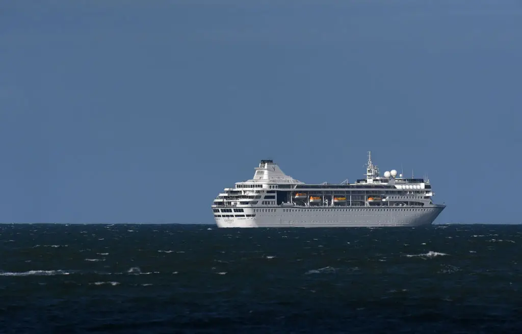 The couple live full time on the Villa Vie Odyssey (Charles McQuillan/Getty Images)