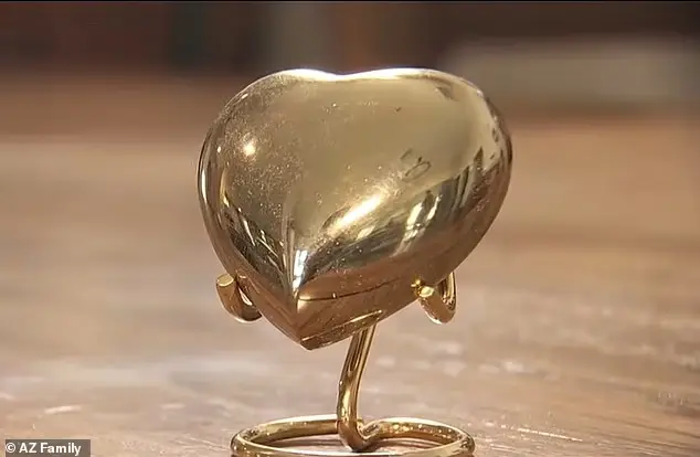 The brass heart contained more than the family bargained for (AZ Family)