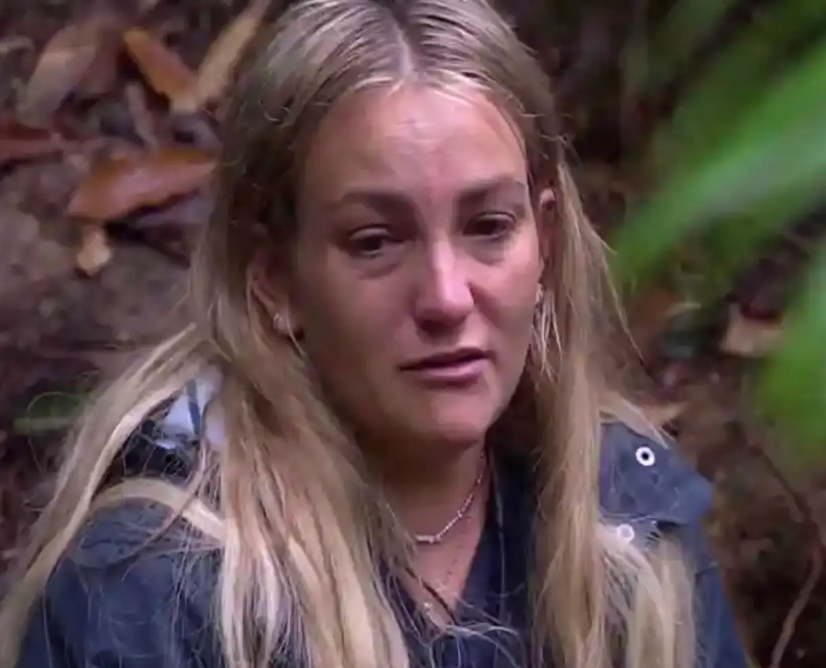 The singer follows Grace Dent out of the jungle.