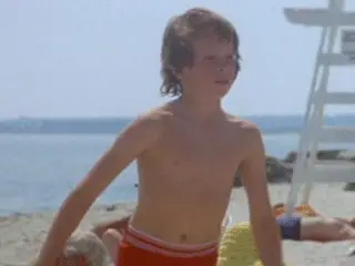 Jeffrey Voorhees played Alex Kintner in Jaws (Universal Studios)