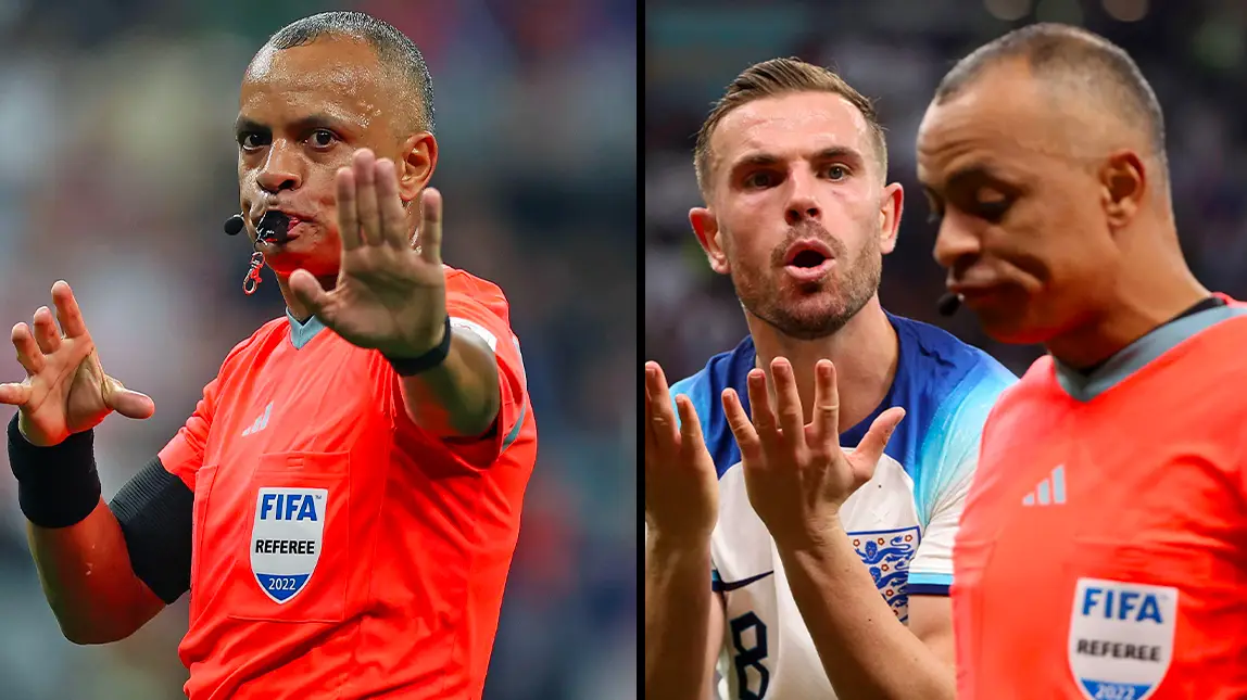 England fans change World Cup referee's Wikipedia page after losing to France