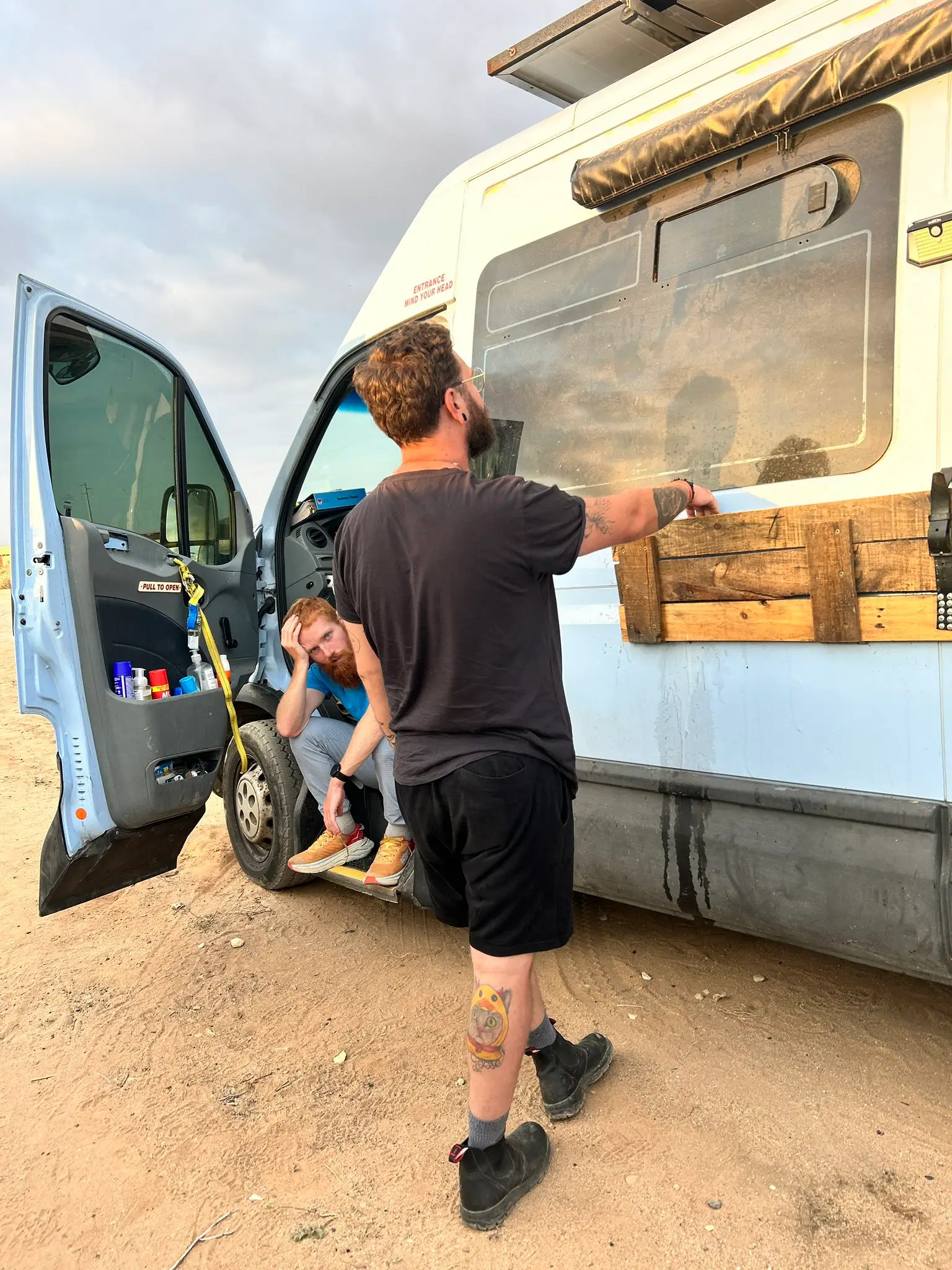 Fortunately no one was injured in the incident.