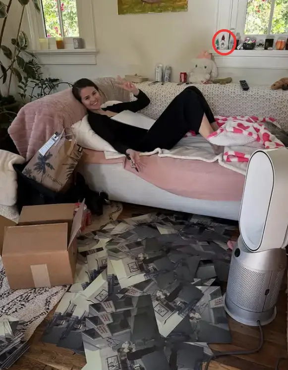Did you spot it? (Instagram/@selenagomez)