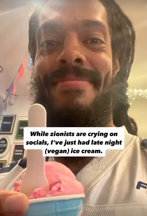 Bobby Vylan responded to the probe (Instagram/@bobbyvylan)