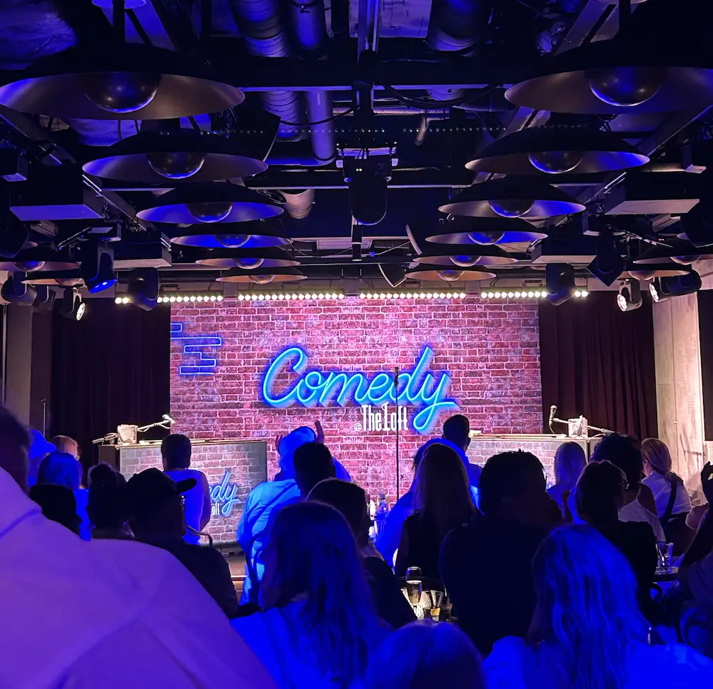 The ship has its very own comedy club, among many other things (LADbible)