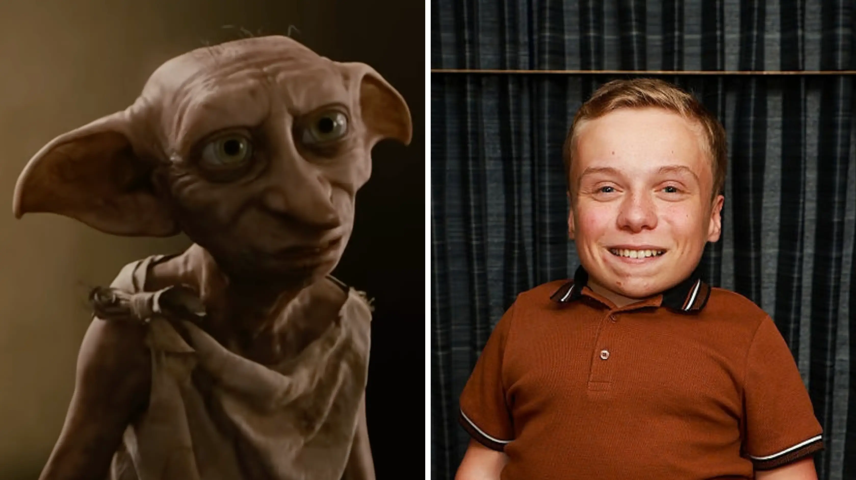 Lenny Rush will play Dobby (Warner Bros/Lia Toby/BAFTA/Getty Images for BAFTA)