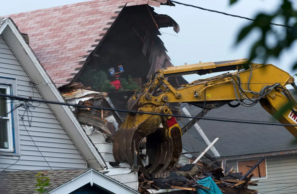 The house was torn down in 2013 (Angelo Merendino/Getty Images)
