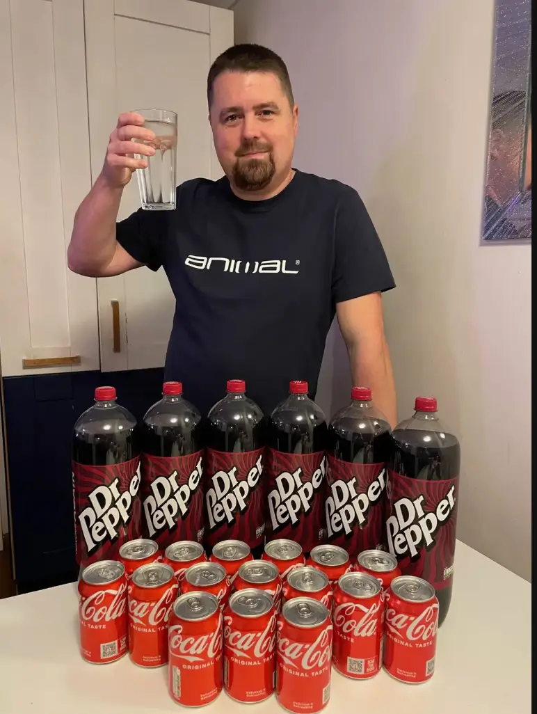 Tom would knock back fizzy drinks from the moment he woke up until he went to bed (Kennedy News and Media)