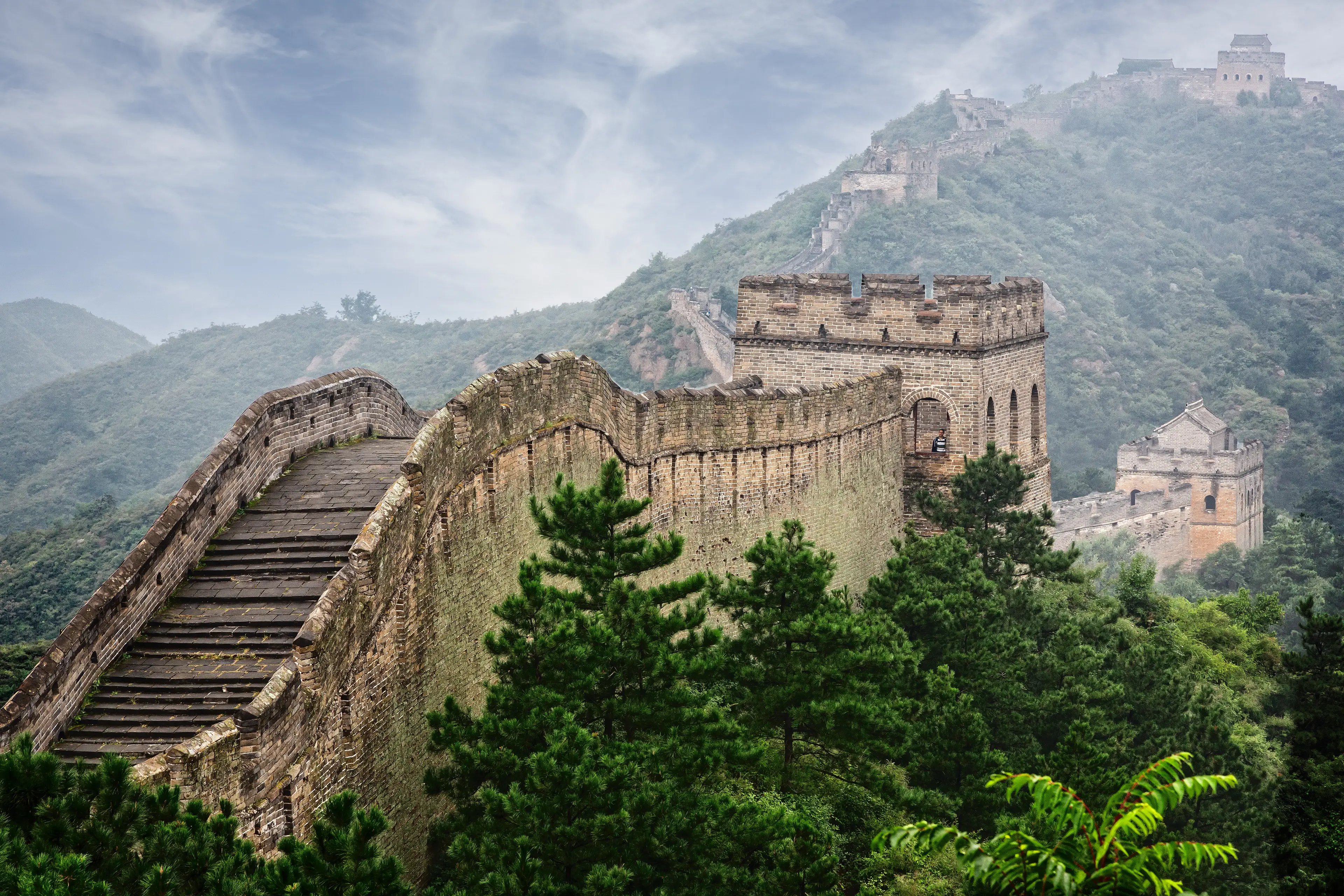 A new segment of the Great Wall has been found (Getty Stock Image)