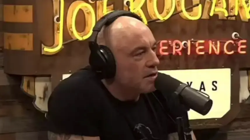 Rogan was left stunned by some of the predictions from the pair(YouTube/@joerogan)