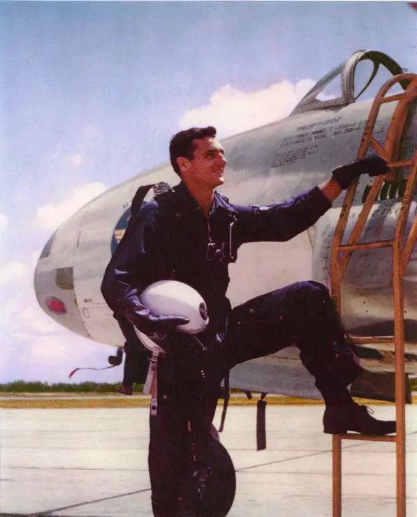 Felix Moncla in 1953 (Gordheath/ Wikimedia Commons CC BY-SA 3.0)