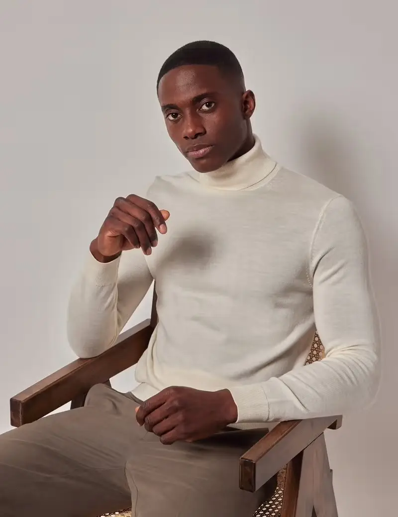 Roll Neck Merino Jumper, £69