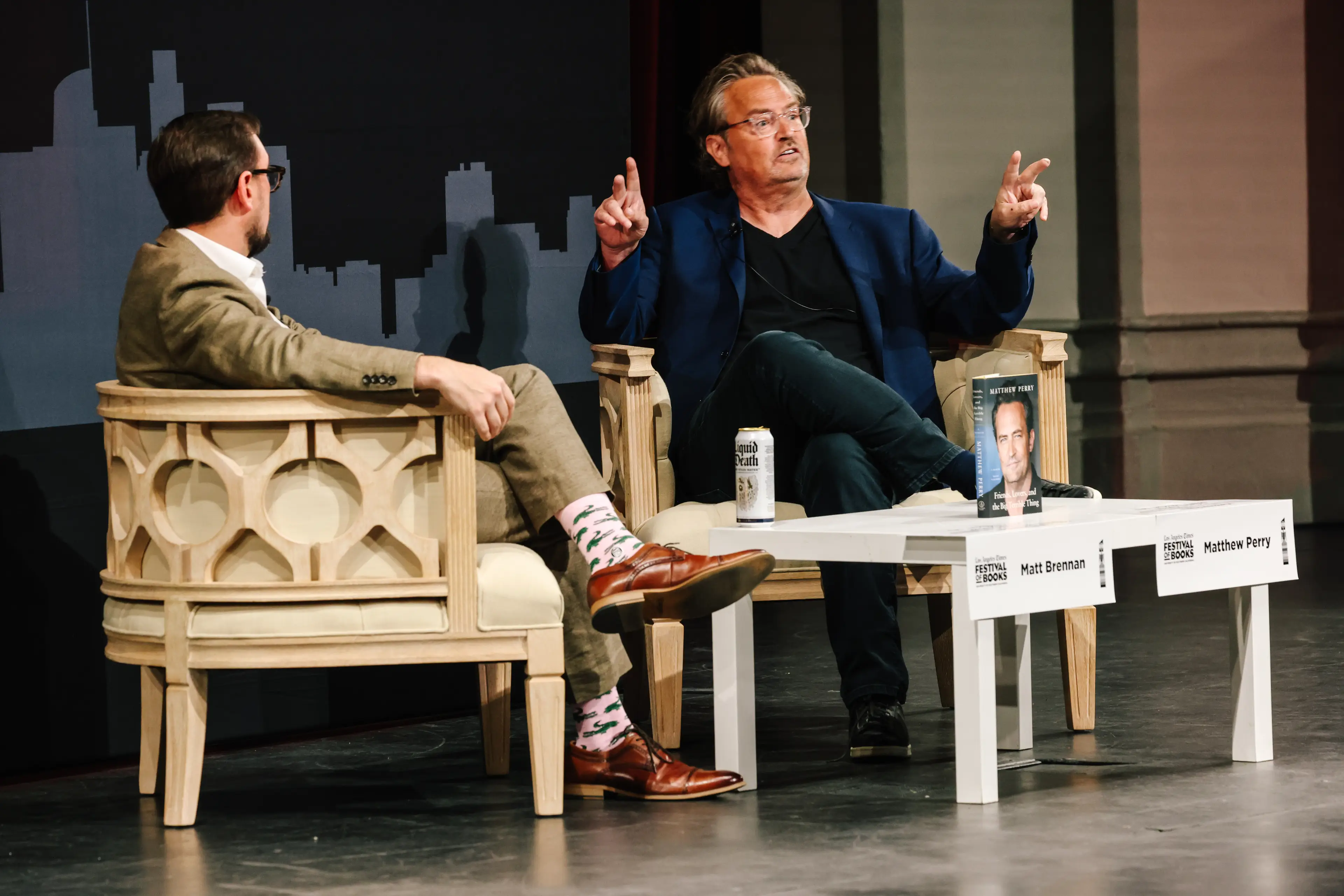 Perry wrote about receiving ketamine infusion treatments while in rehab in his book.