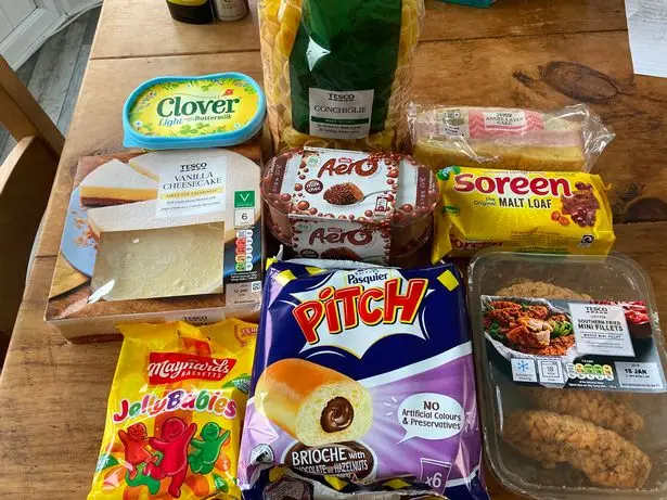 Some of the products that were used.