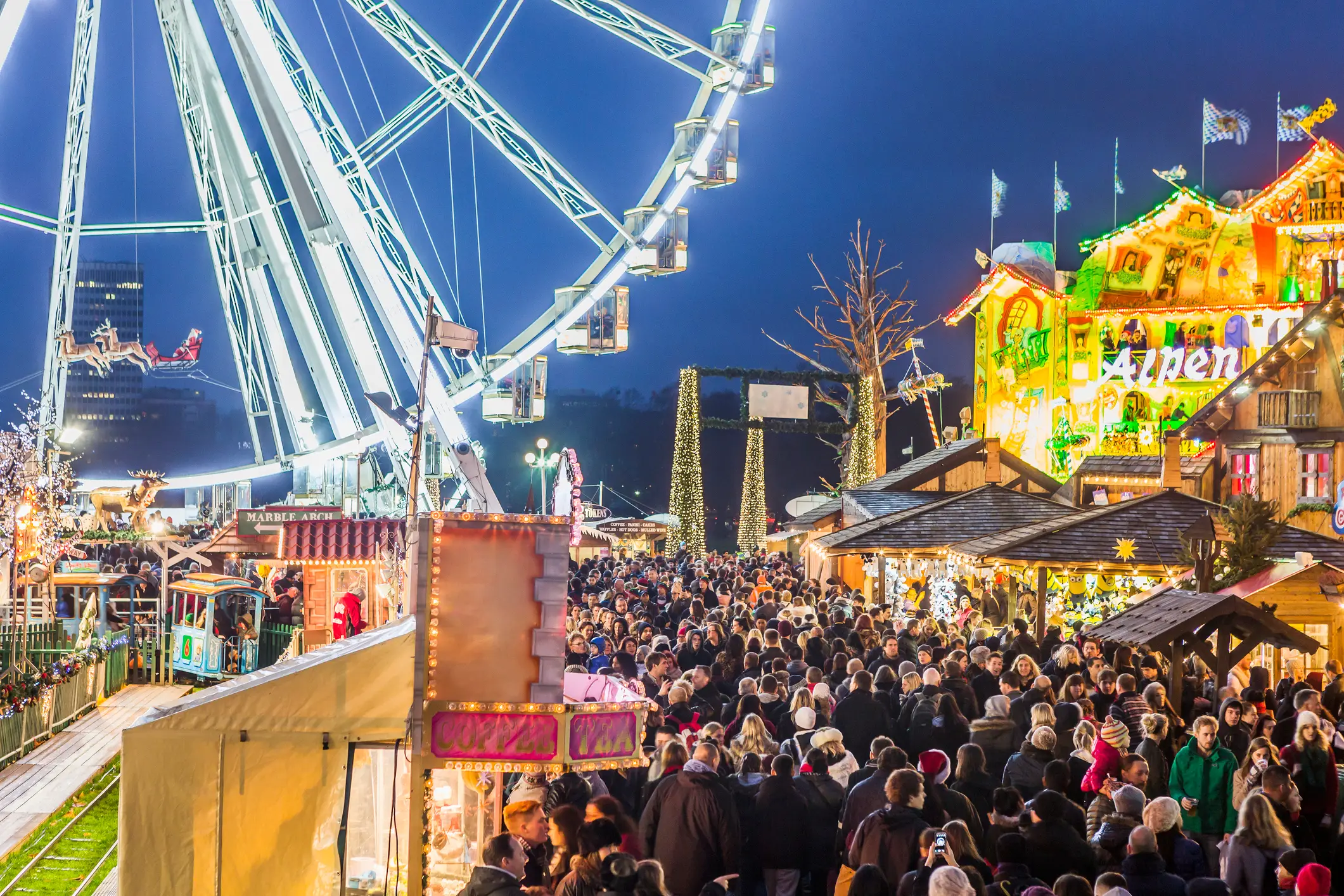 Winter Wonderland is one of the most Instagrammable Christmas markets for sure (Getty Stock Images)