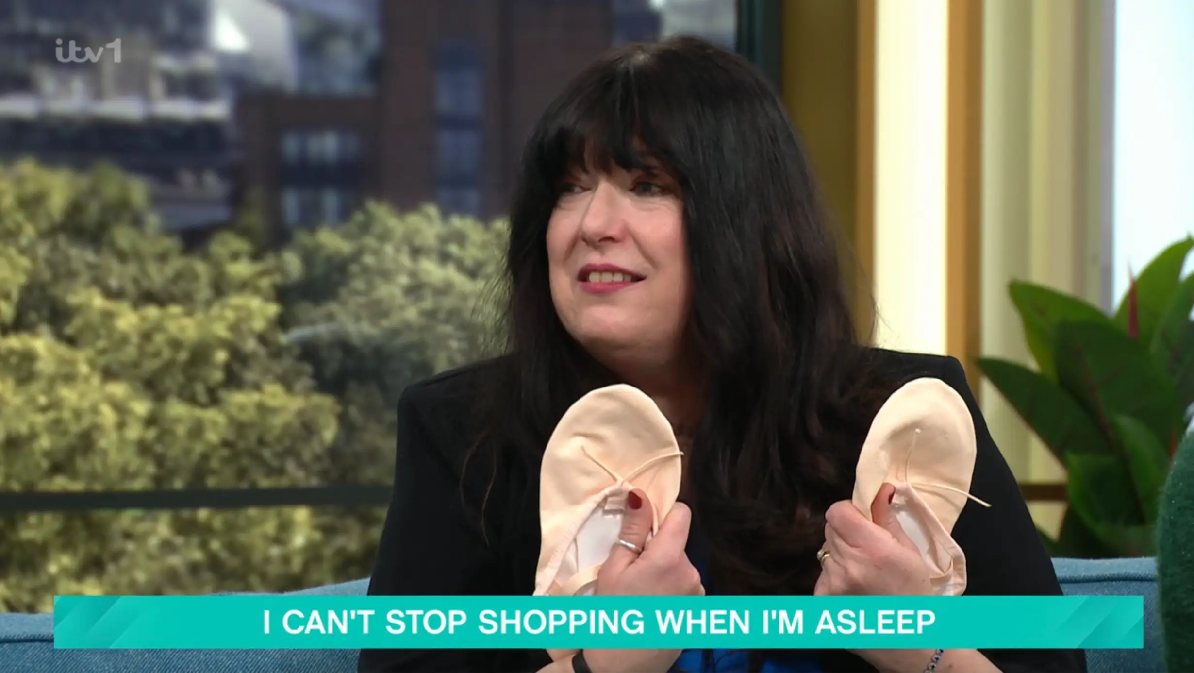 Nicola Edwards realised she was actually buying items in her sleep (ITV)