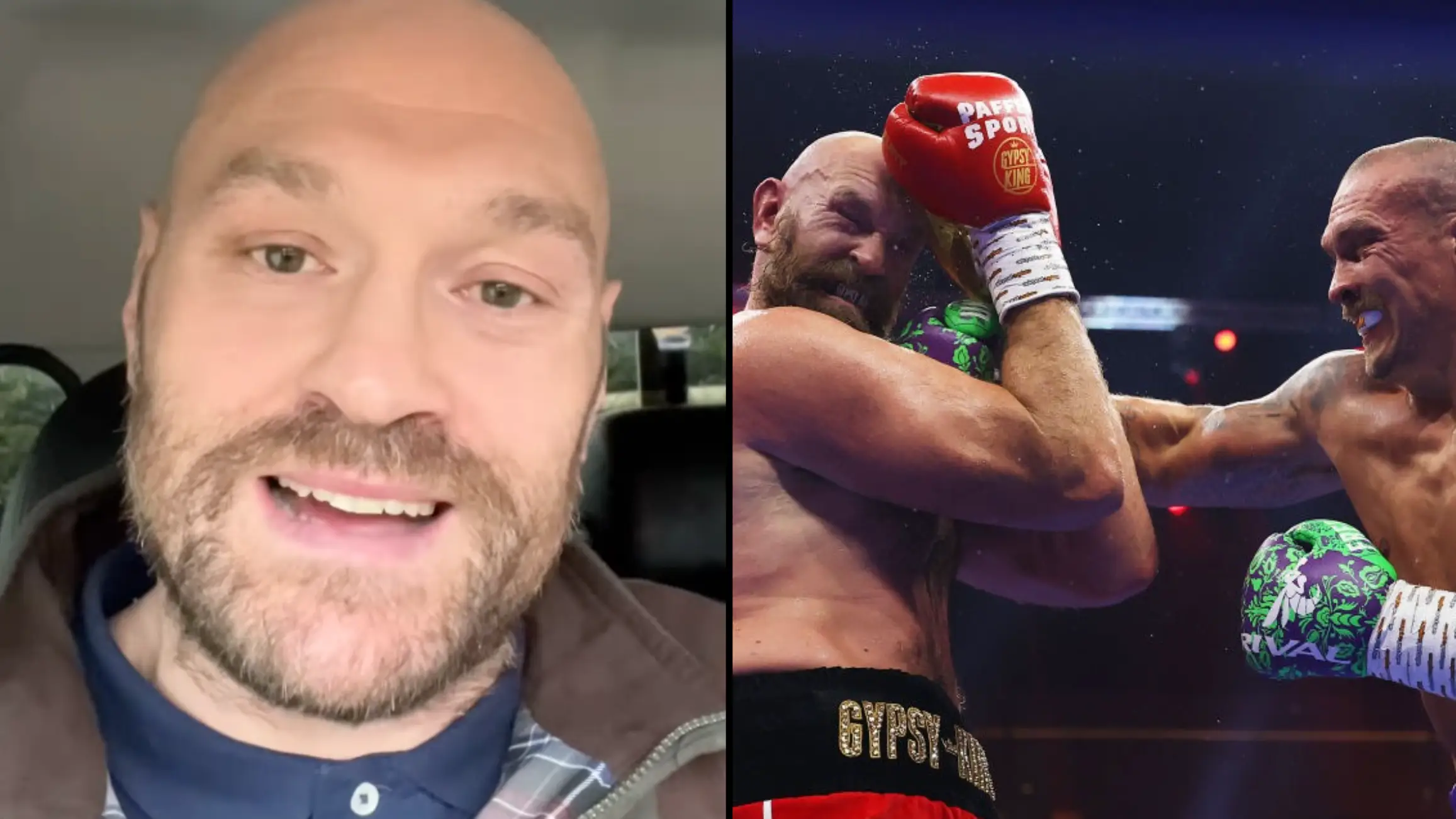 Insta / tysonfury  Richard Pelham/Getty Images