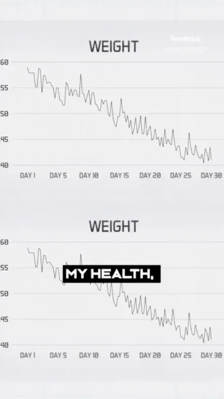 The man lost a lot of weight and his health improved (YouTube/Freethink)