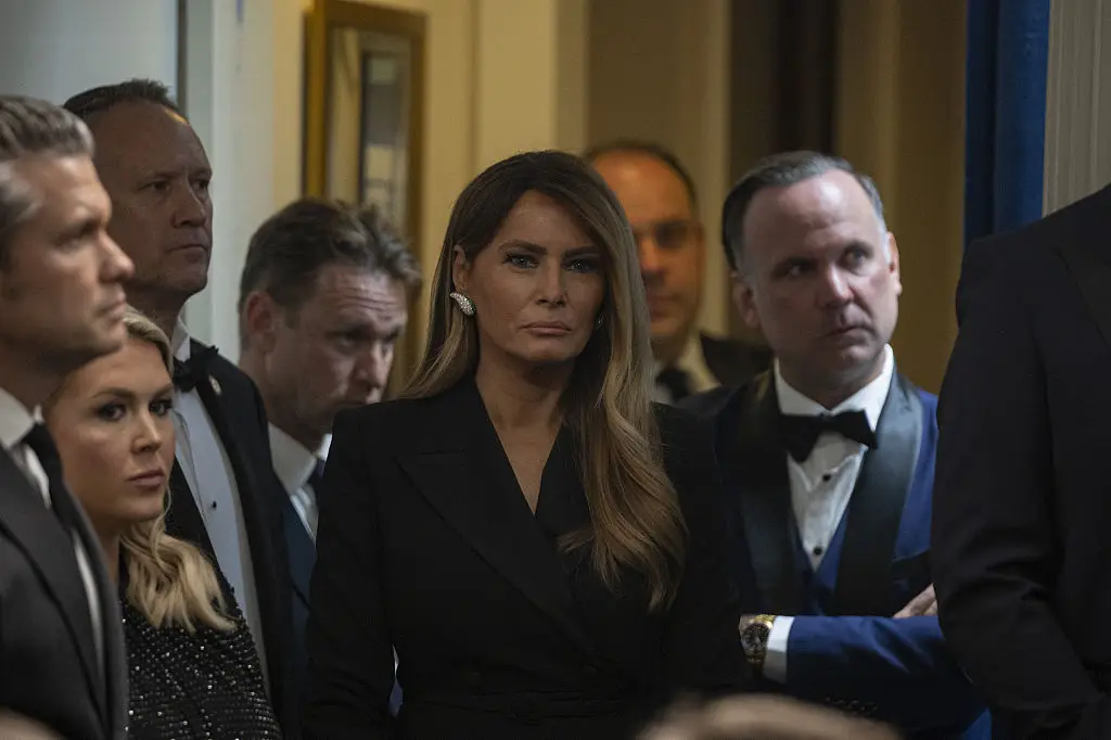 Trump praised his wife in the aftermath of the attack (Celal Gunes/Anadolu via Getty Images)