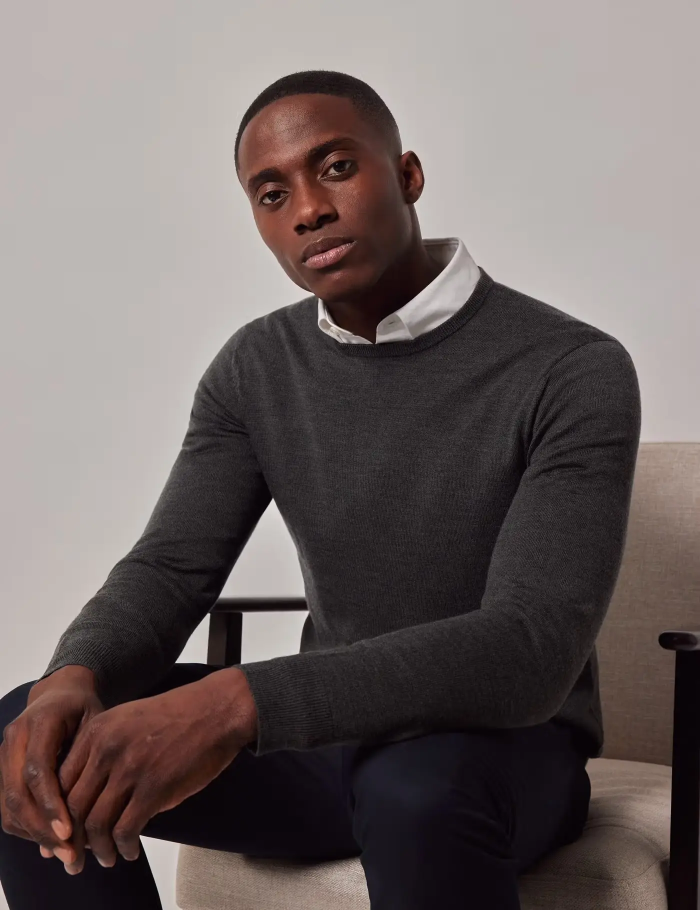 Crew Neck Merino Jumper, £59