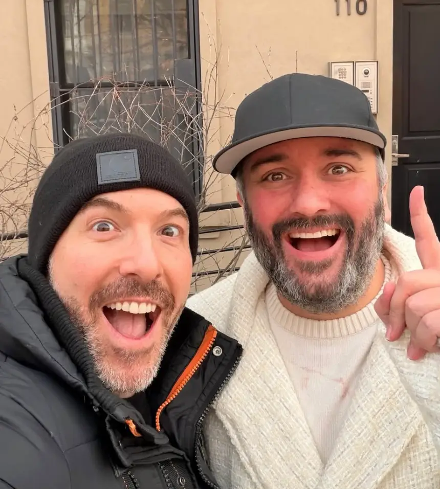 Adam and James met at a Billie Eilish concert. (adamroth212/Instagram)