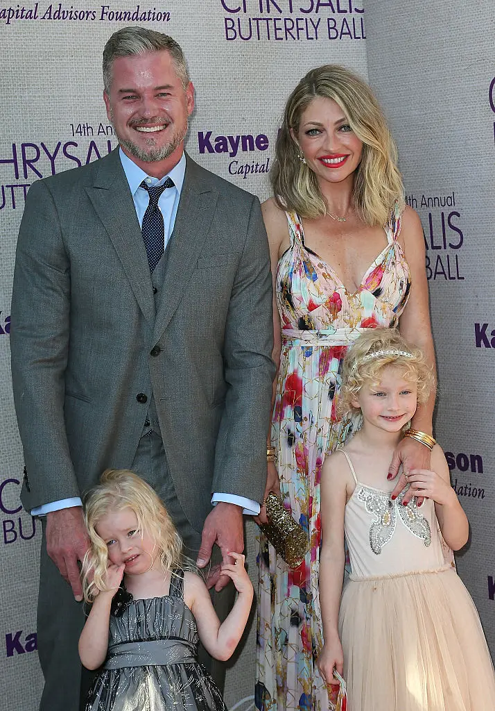 Dane, pictured with his family in 2015, is survived by his wife and two daughters (David Livingston/Getty Images)