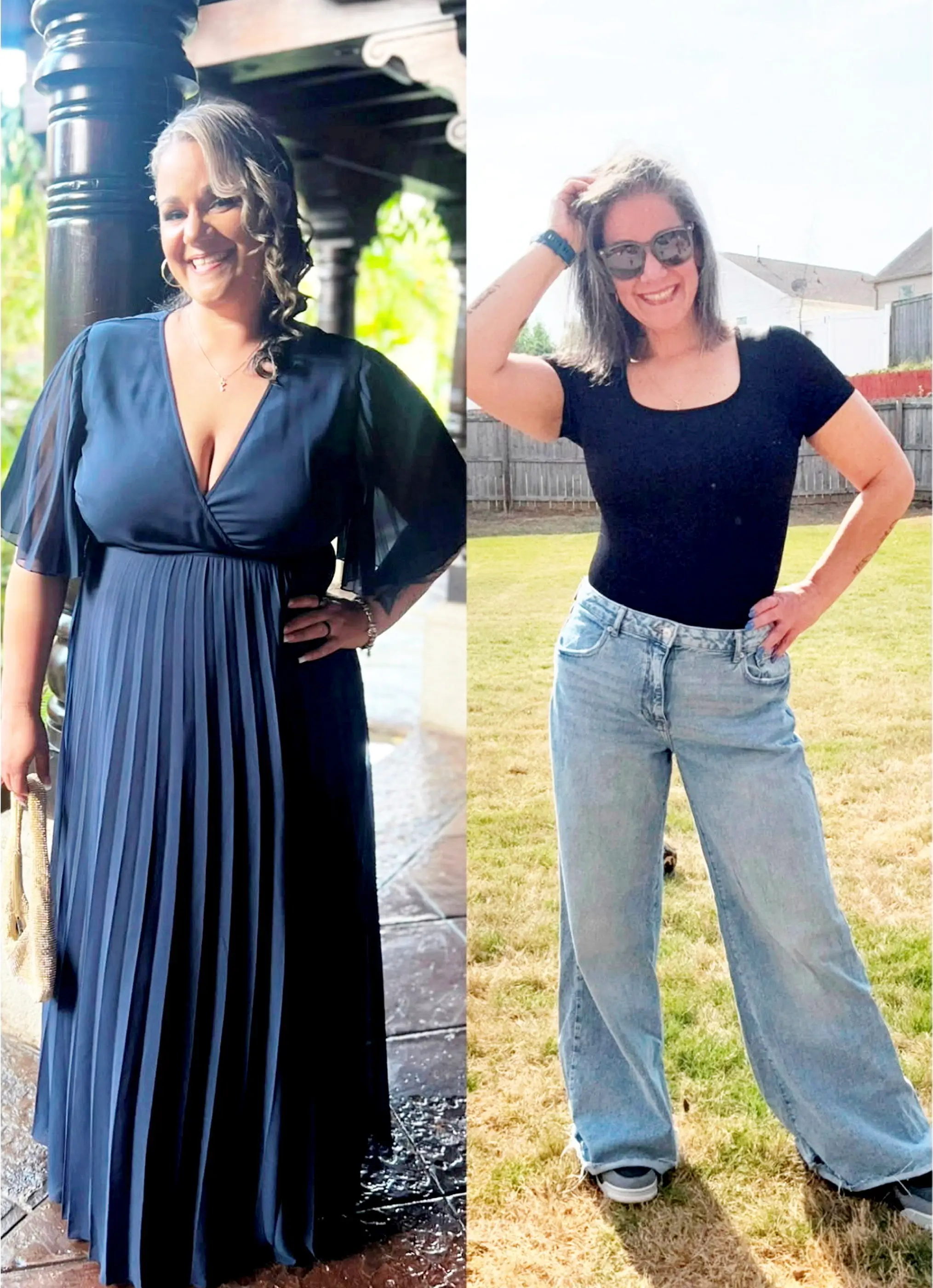 Gastric surgery had been the cause of most of her weight loss, but 'stalled' some way short of her target weight (SWNS)