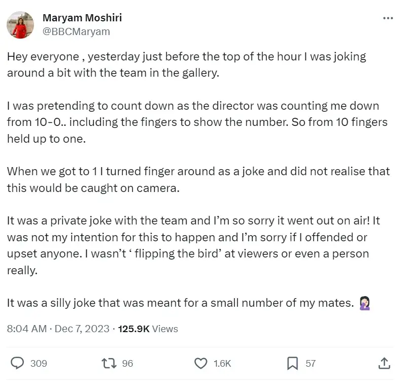 We all got a good laugh out of it and she didn't mean it maliciously at all so let's enjoy this one for what it is.