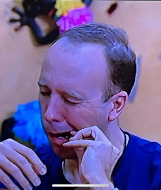 Viewers continue to vote Matt Hancock for the Bushtucker trials.