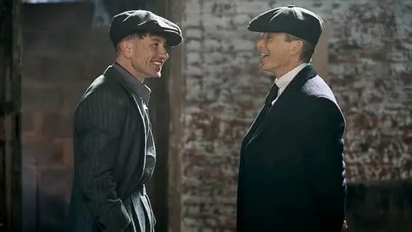Cillian Murphy and Barry Keoghan in Peaky Blinders Film (IMDB)