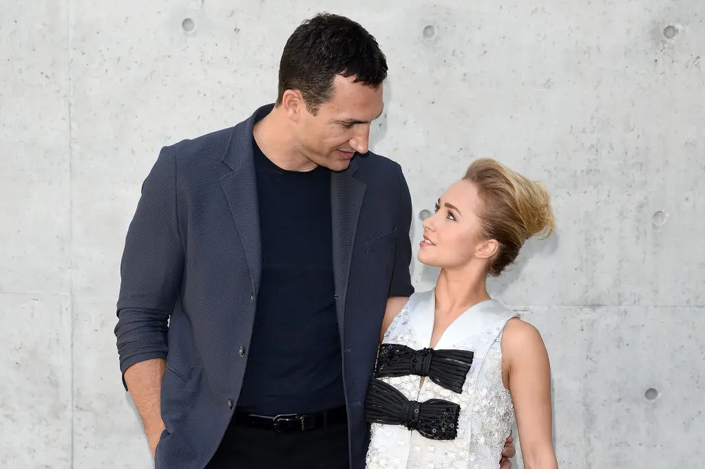Wladimir Klitschko and Hayden Panettiere in 2013 (Photo by Venturelli/WireImage)