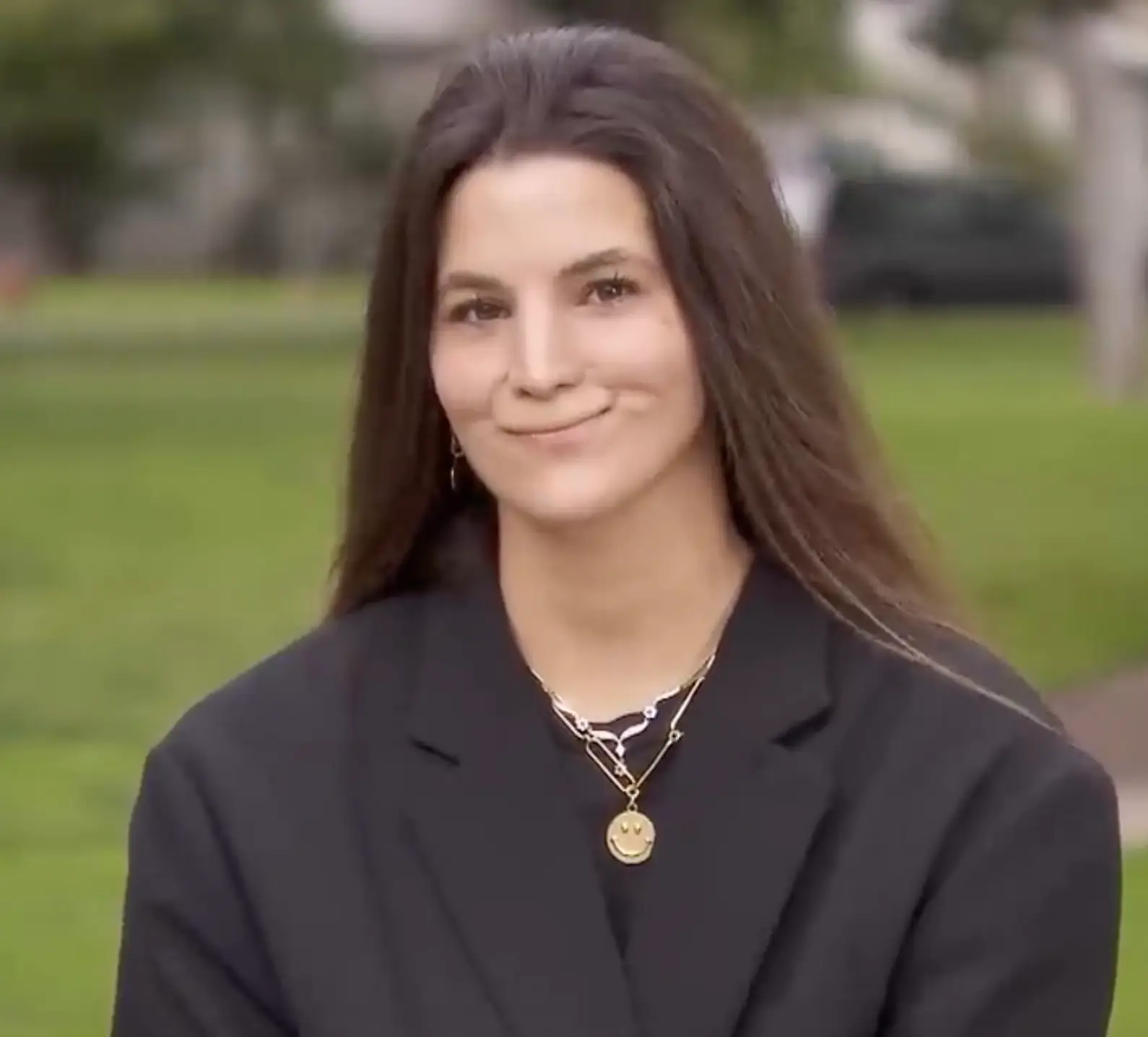 She now has her smile back.