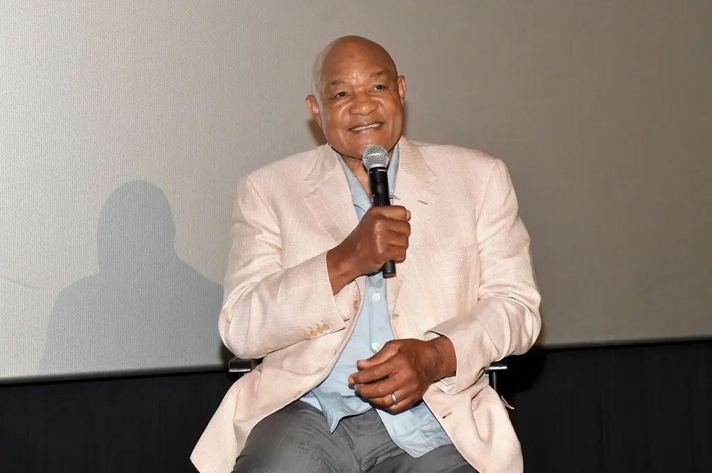 Boxing legend George Foreman has passed away (Paras Griffin/Getty Images for Sony Pictures Releasing)