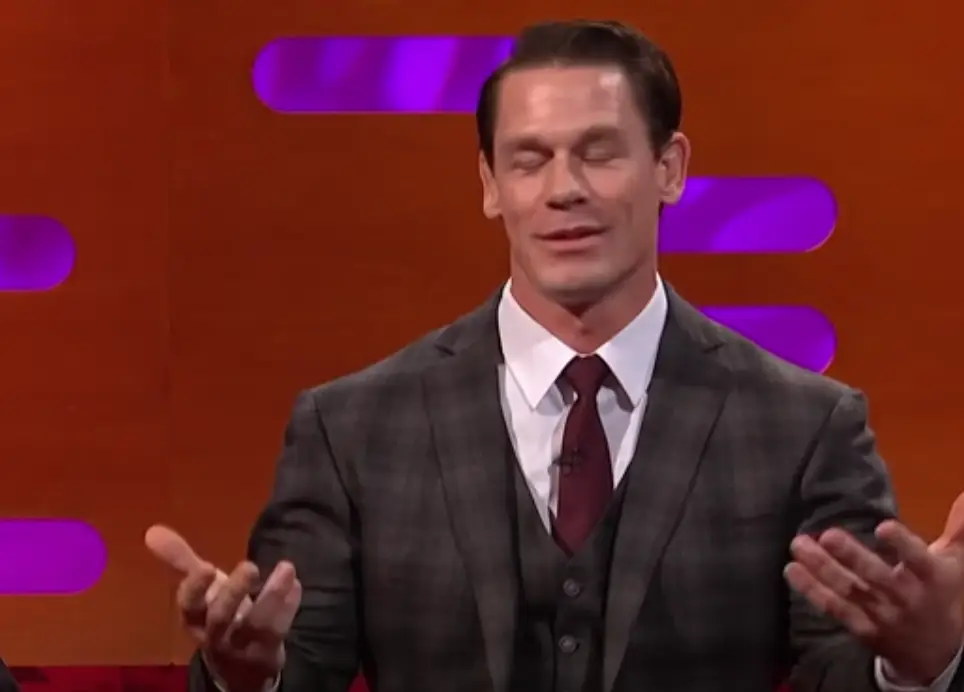 It all started with a dare by Cena's brother.