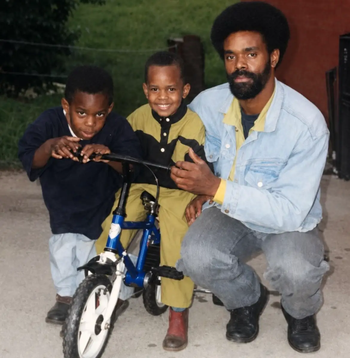 He shared a touching tribute to his dad and 'greatest fan' on Instagram (Instagram/@micahrichards)