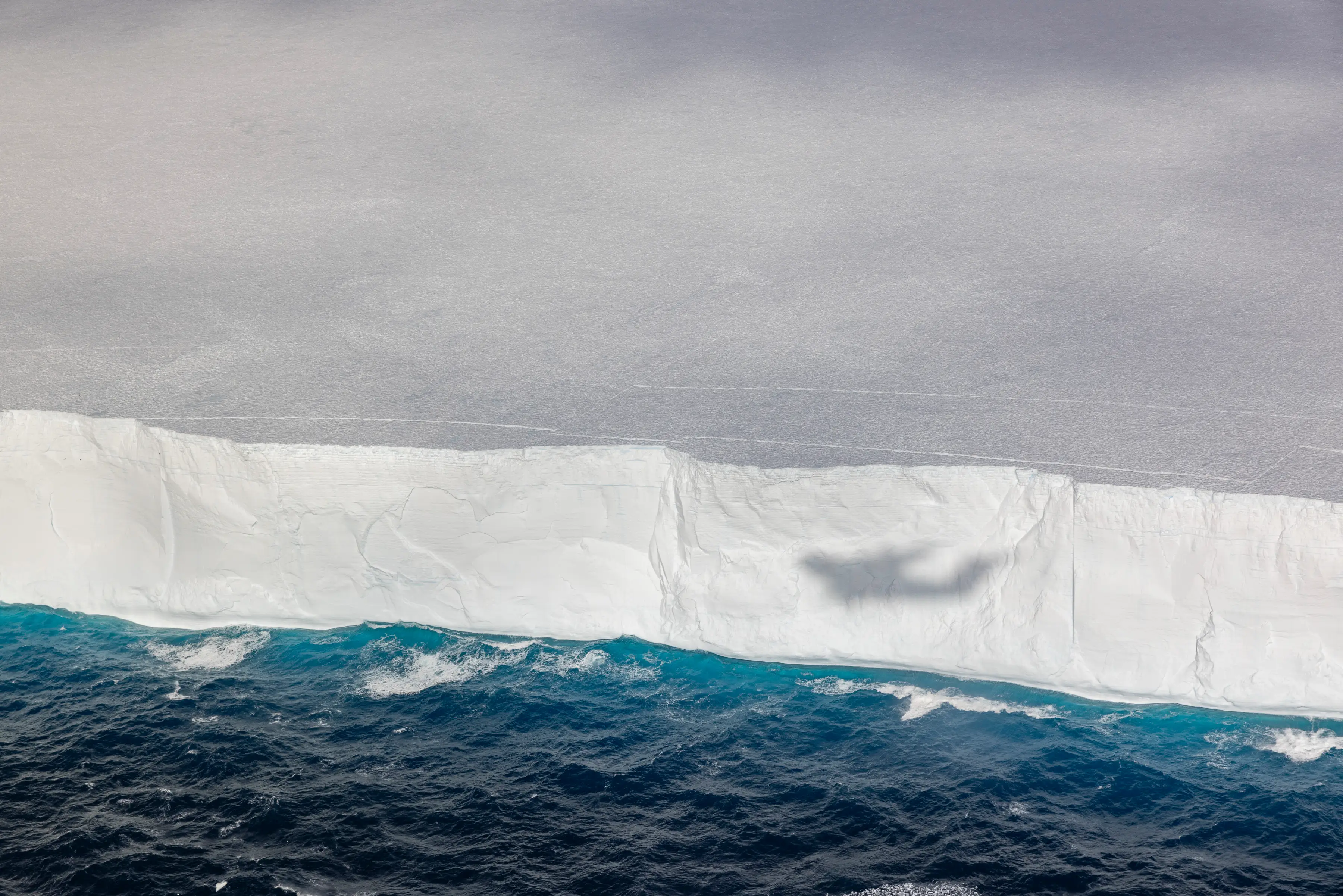 The iceberg is about twice the size of Greater London (UK MOD Crown Copyright via Getty Images)