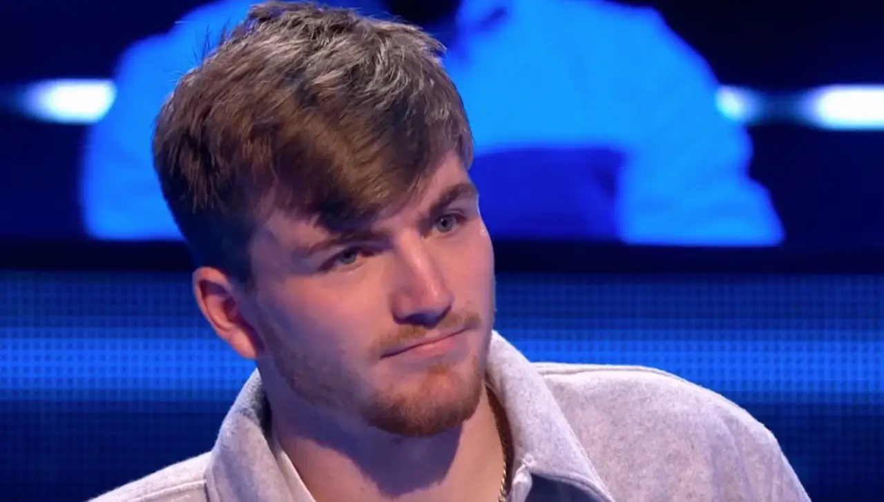 Daniel O'Halloran didn't plan on going for the big question. (ITV)