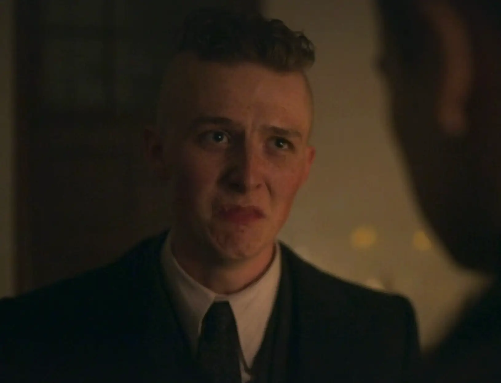 Finn Shelby tells Duke he is coming for him in his last appearance (BBC)