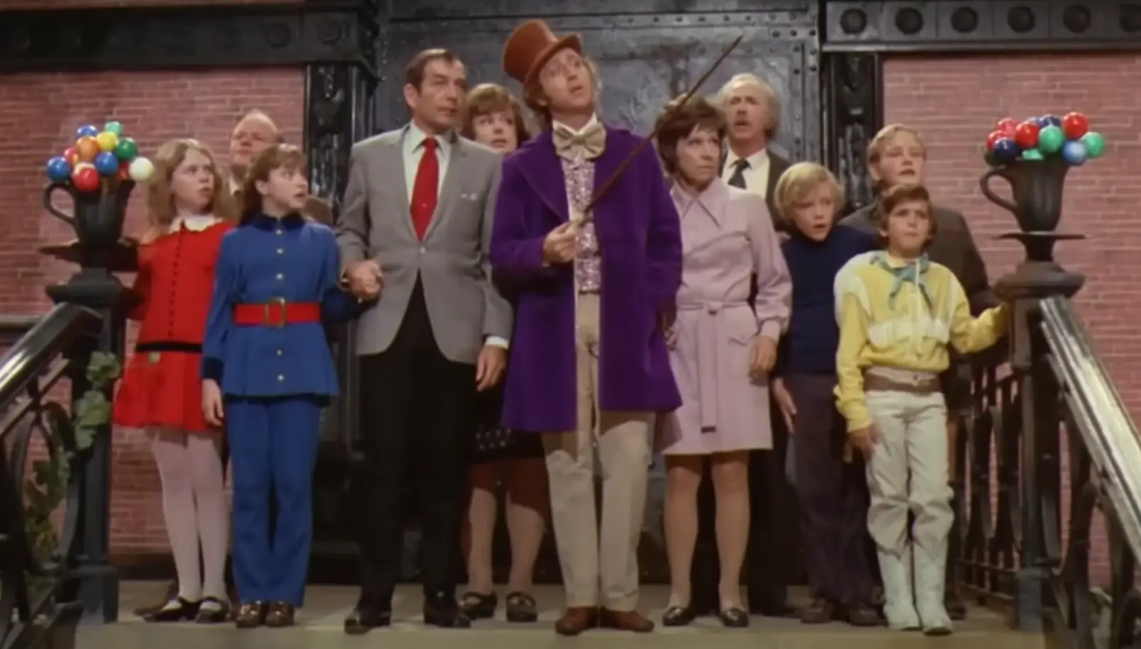 Peter Ostrum starred alongside four other kids as the visitors to Willy Wonka's famous factory (Warner Bros.)