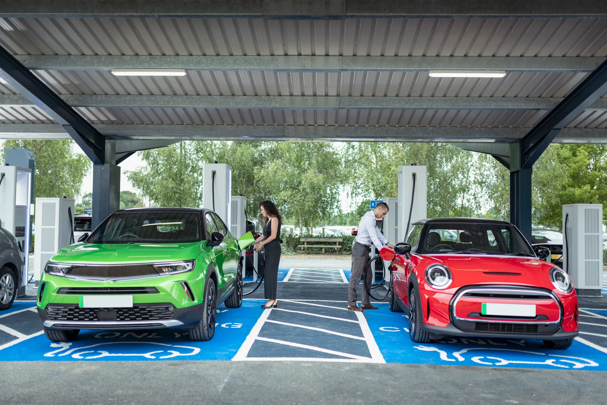The UK government is set to introduce a pay-per-mile tax for electric vehicles from April 2028 (Getty Stock Images)
