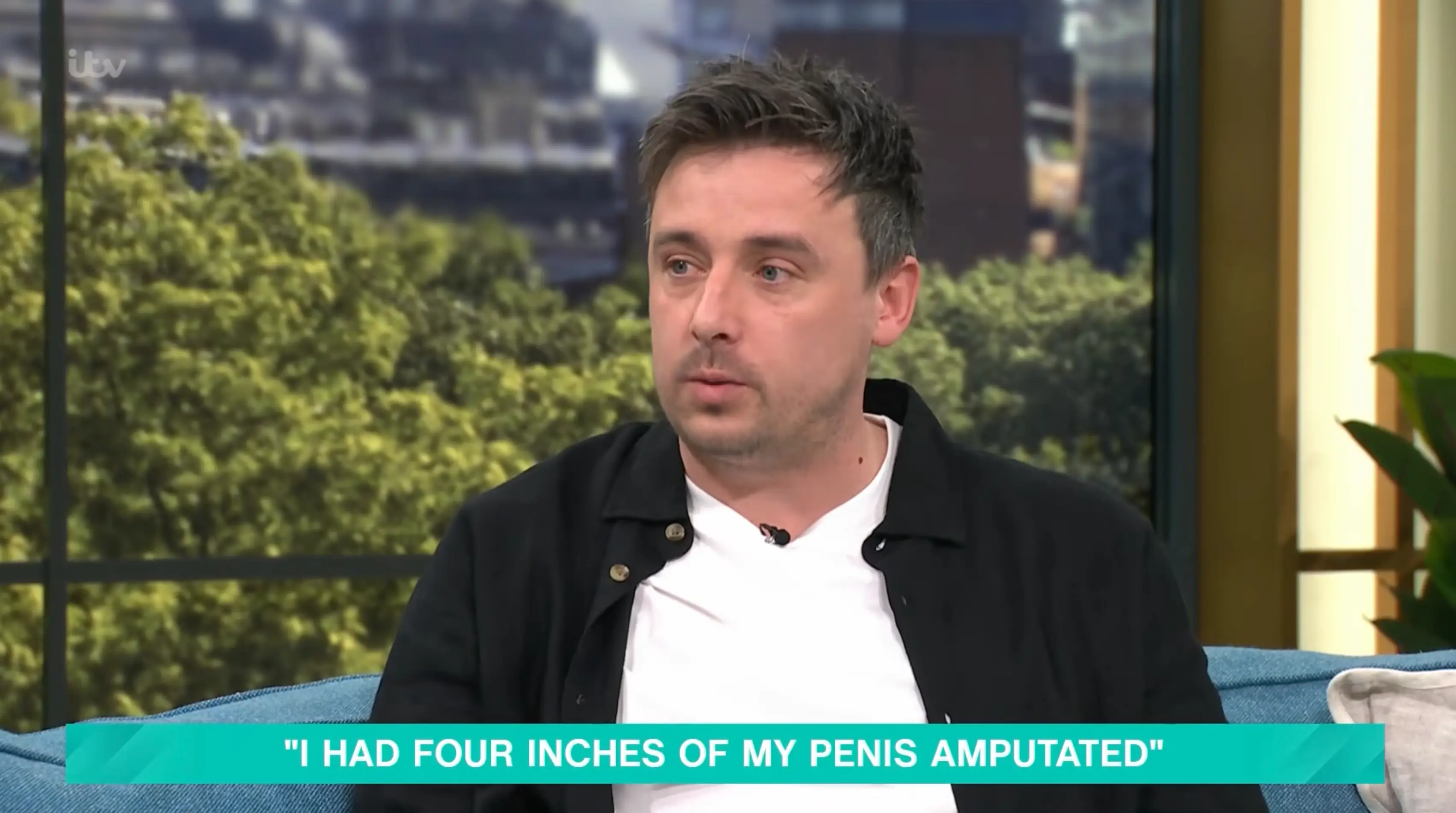 Steven Hamill's penile cancer is now in remission (ITV)